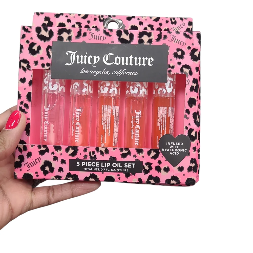 Juicy Couture 5 Piece Lip Oil Set
